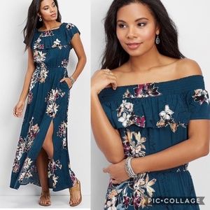 Maurices Floral Maxi Dress